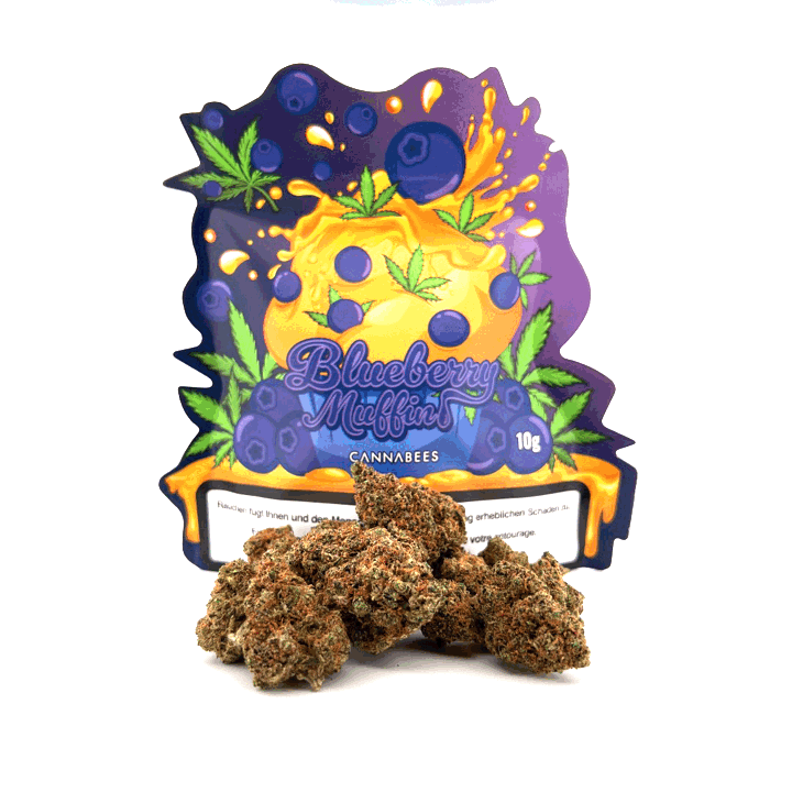 Cannabees.ch Blueberry Muffin – Indoorblüten 10 g