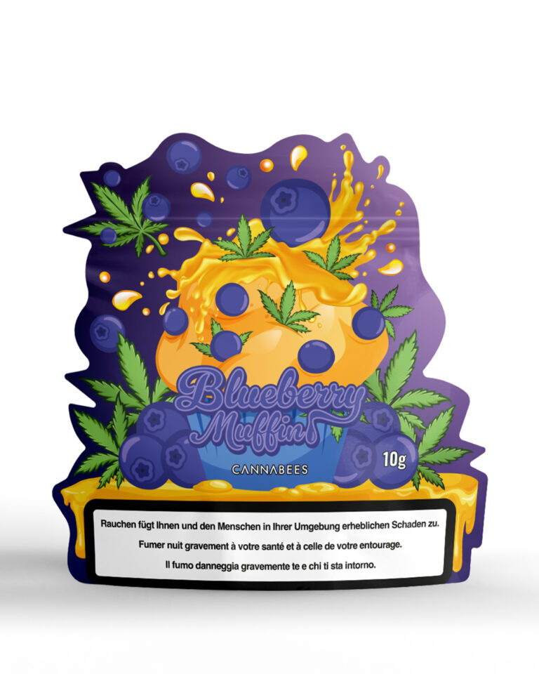 Cannabees.ch Blueberry Muffin – Indoorblüten 10 g 2