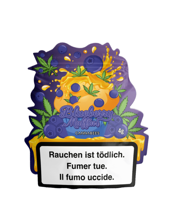 Cannabees.ch Blueberry Muffin – Indoorblüten 4 g – Bild 2