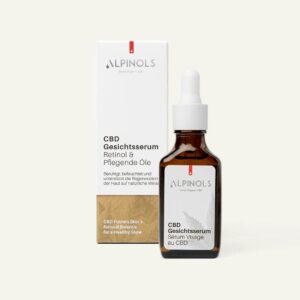 Alpinols CBD Gesichtserum mit Jojobaöl – 30 ml